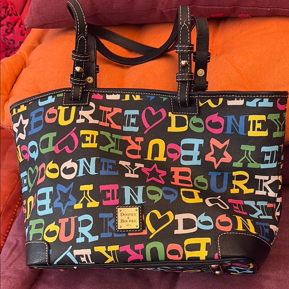 Dooney & Bourke Multicolor Women's Leather Tote Bag